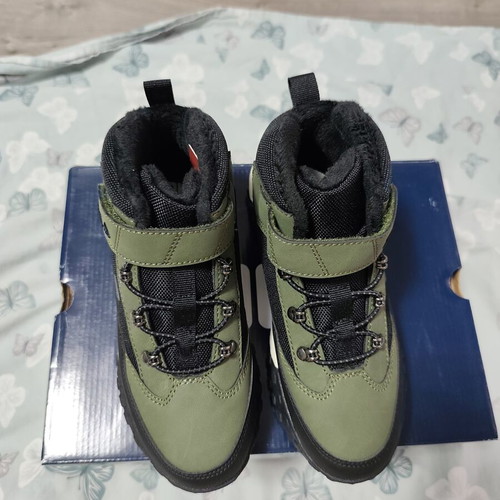 Fila FW8185 children's casual shoes, black and green, size 33
