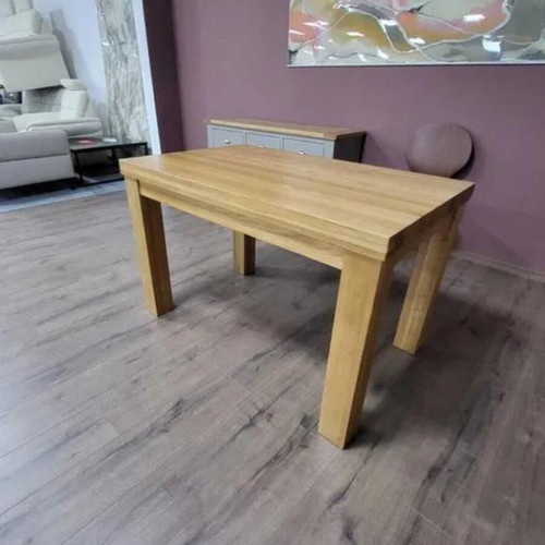 Small wooden dining table new, 100% oak