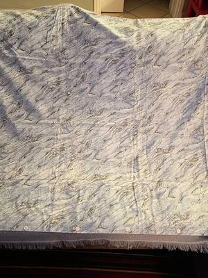 Παπλωματοθήκη για μονό κρεβάτι σαν καινούργιο, 133x190, κουμπιά