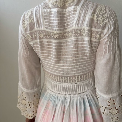 Maxi dress Zara white like new