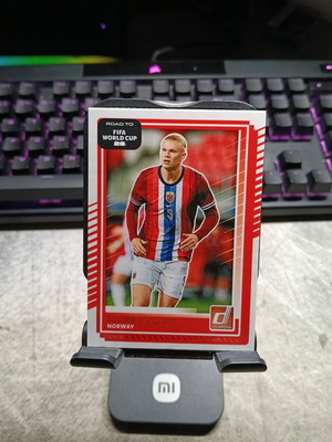 Erling Haaland Norway Donruss football card