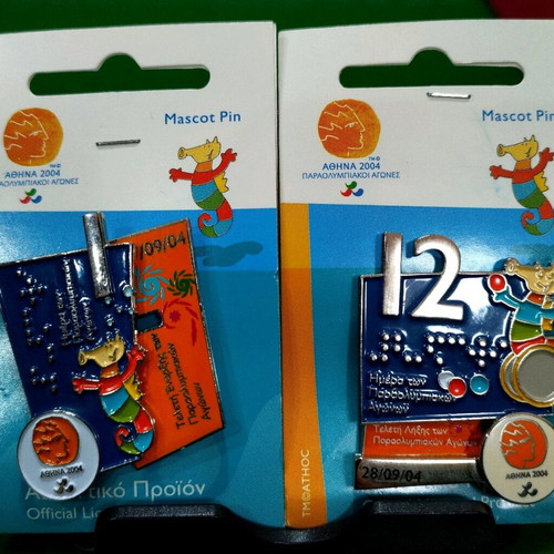 Athens 2004 Olympic Games pins new, collectible
