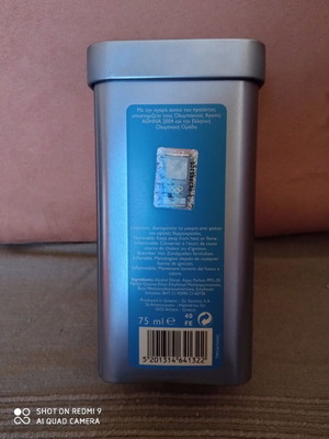 Olympic Games 2004 collectible cologne new in metal box
