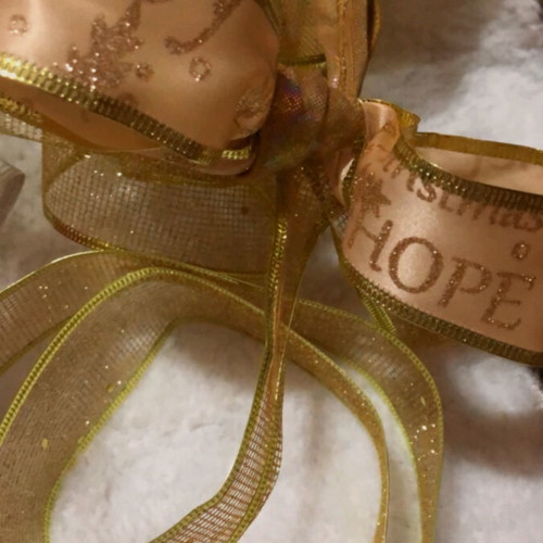 Christmas tree ornaments like new, branches and garlands