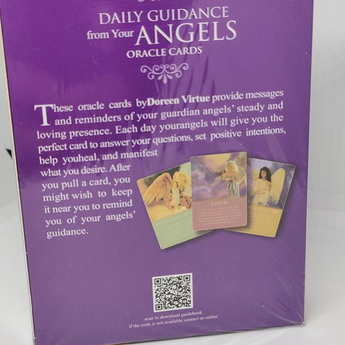Daily Guidance from Your Angels Oracle Cards by Doreen Virtue like new