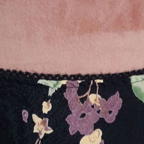 Rapture Wear vintage γυναικείο σετ δύο τεμαχίων, μαύρο με floral