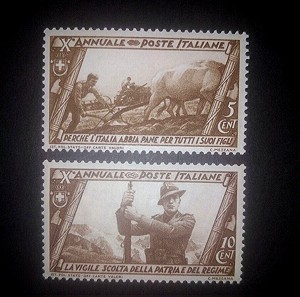 Ιταλία 1932 γραμματόσημα σειράς March on Rome