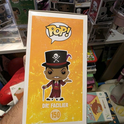 Funko Pop Dr. Facilier like new, rare