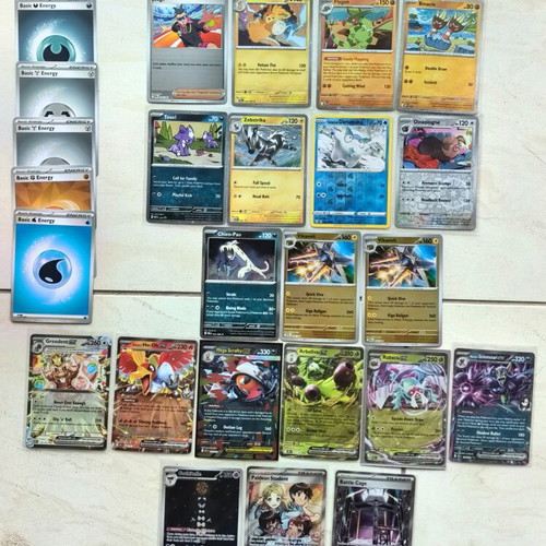 Pokemon TCG lot 89 cards new, 6x ex, Full Art, Japanese AR/GX, Holo/Reverse