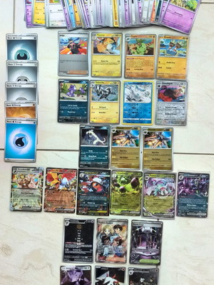 Pokemon TCG lot 89 cards new, 6x ex, Full Art, Japanese AR/GX, Holo/Reverse