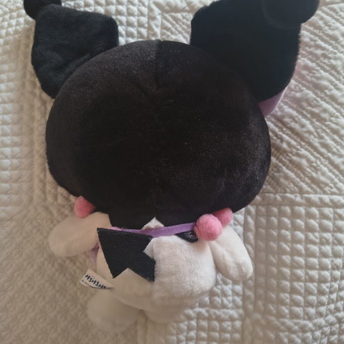 Kuromi plush doll like new, 23 cm from Hello Kitty series