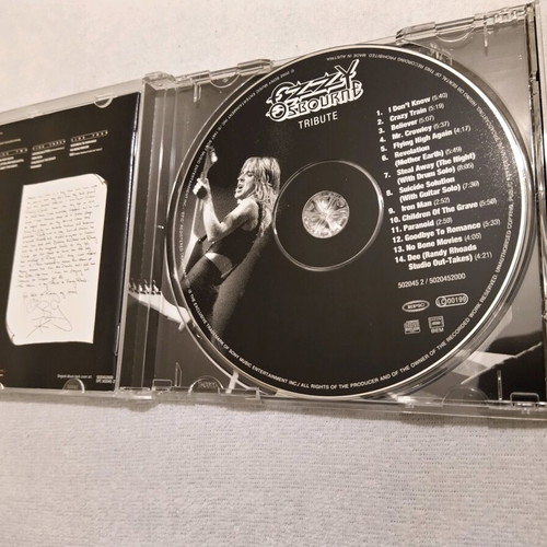 Ozzy Osbourne Randy Roads Tribute CD like new, metal