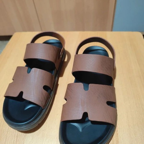 Brown sandals-slippers size 39