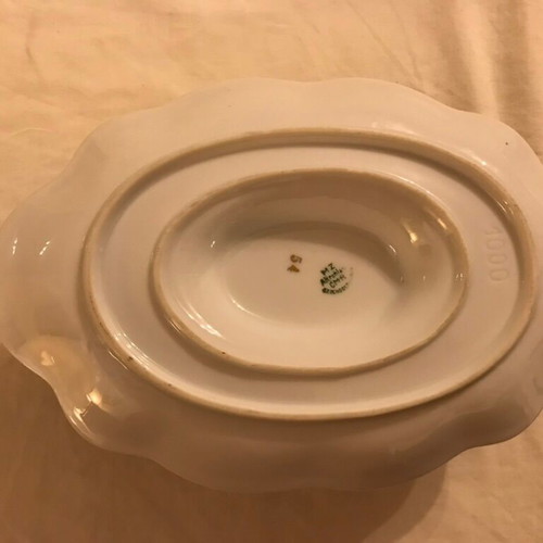 Altrohlau sauce boat used, antique from Czechoslovakia