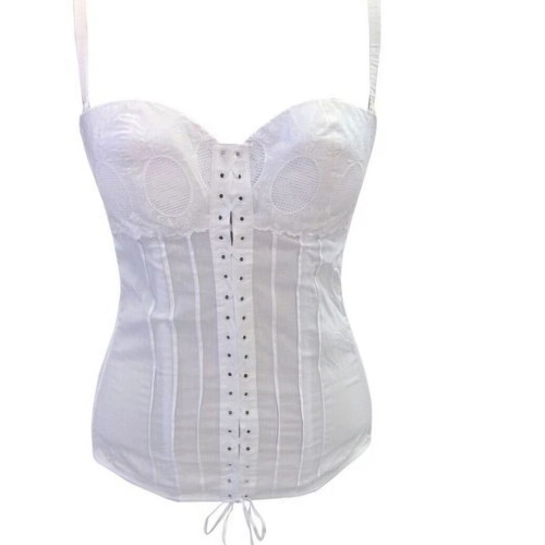 Luna Crochet white retro corset new, size medium 80B