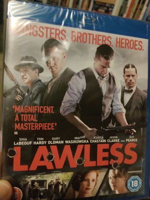 Lawless Blu-Ray new, crime drama