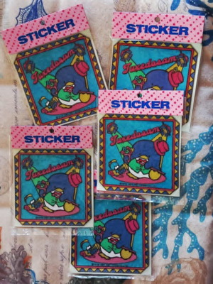 Vintage Sanrio Tuxedosam stickers NOS 1987