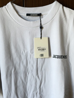 Jacquemus λευκό T-shirt μέγεθος L
