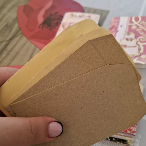 Set of 4 mini wedding greeting cards like new