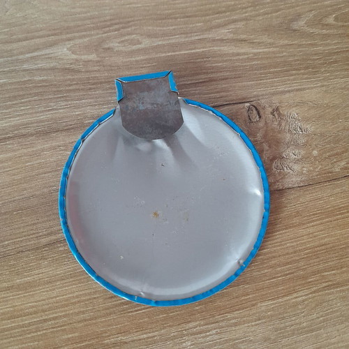 Metal toy used, collectible, rare, height 10cm