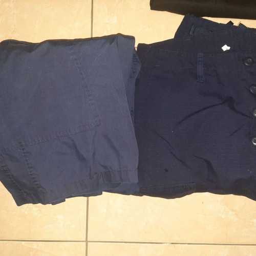 Military naval uniform set used with belts and insignia