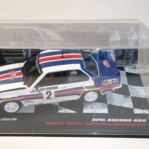 Opel Ascona 400 Rally Monte Carlo μοντέλο σαν καινούργιο, κλίμακα 1/43