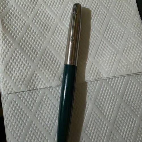 Parker 21 Fountain Pen used, green