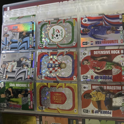 Panini WC 2026 sticker album with 281 stickers and Adrenalyn XL & Prizm cards