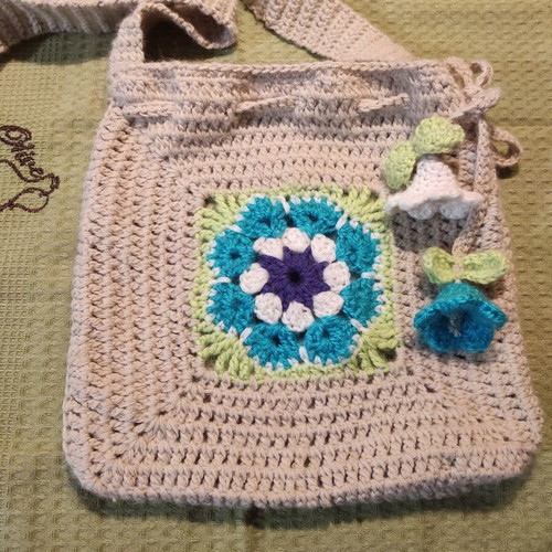 Crochet bag new handmade with crochet