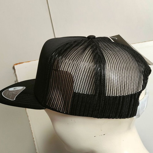 Atlantis 890 Snap five-panel jockey cap new, black unisex