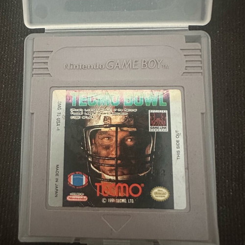 Tecmo Bowl Nintendo Game Boy 1991 like new