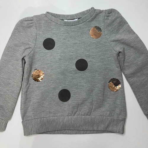 Mayoral sweater for 4-year-old girl, like new, grey