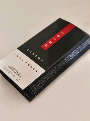 Prada Luna Rossa Carbon mini perfume new 1.5 ml Eau de Toilette