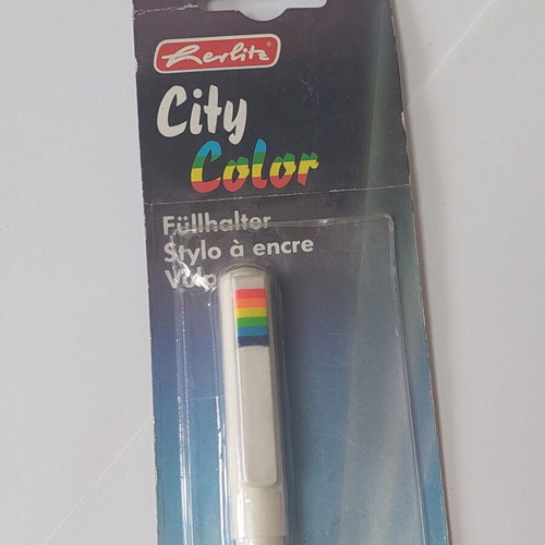 Herlitz City Color fountain pen from West Germany new, set of 2