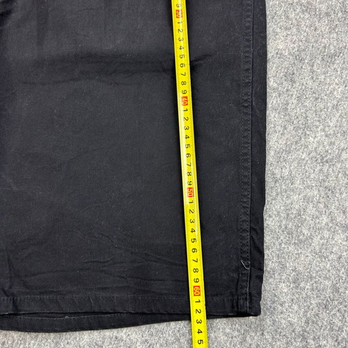 Dickies Flex Carpenter Shorts used, men's W44 black canvas stretch