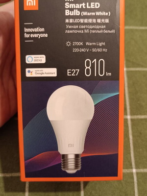 Xiaomi Mi Smart LED крушка топла светлина