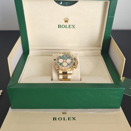 Rolex Daytona John Mayer automatic watch, green dial, 40mm, Oyster bracelet