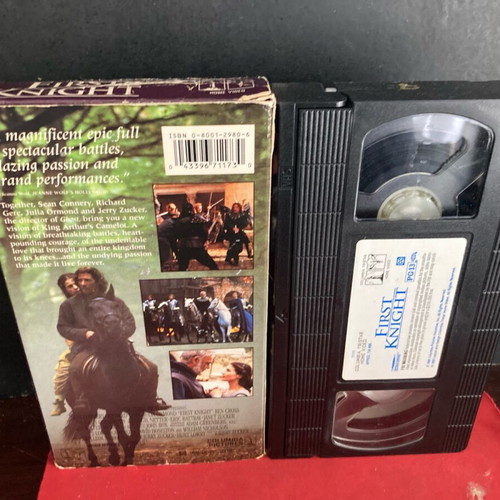 First Knight VHS tape used, English version