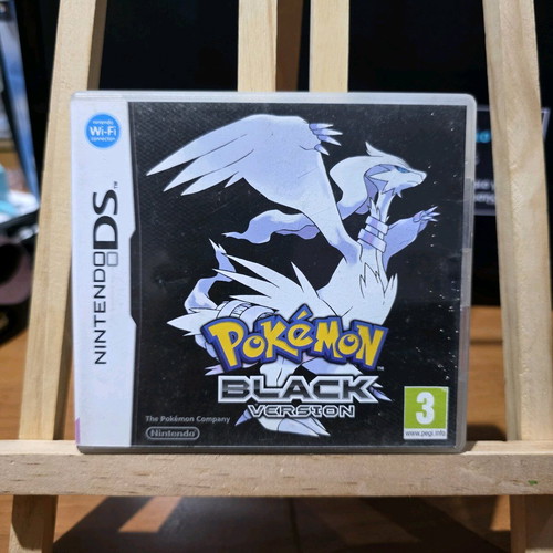 Nintendo DS Pokemon Black Version used with box and manual