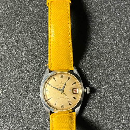 Tudor Prince Oysterdate vintage watch used with original Oyster case
