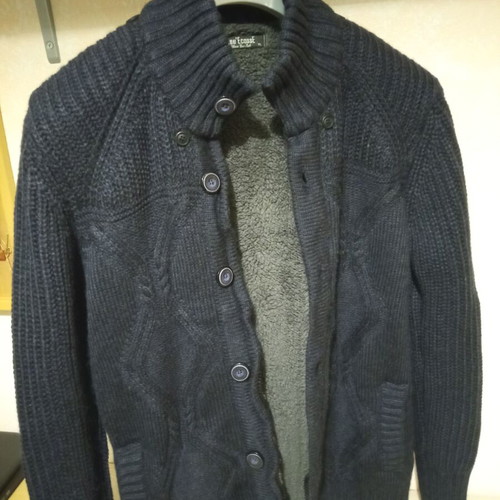 WOOLEN (70%) JACKET-COAT