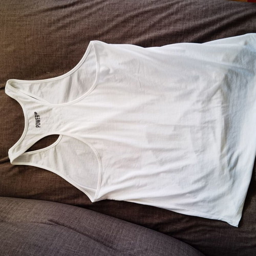 Prozis sleeveless shirt XL white like new