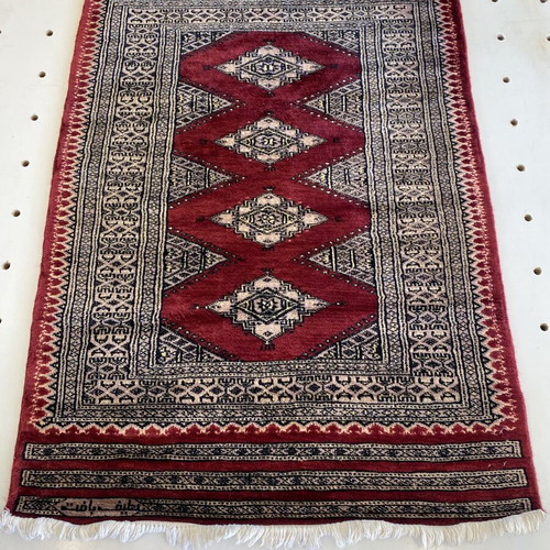 Authentic Handmade Bukhara Rug Like New 1.30x0.80