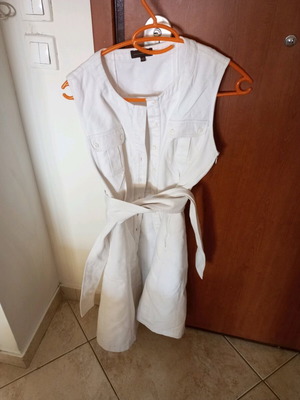 Adolfo Dominguez dress used, size M, white