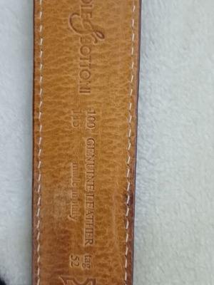 Leather belt 110 cm like new