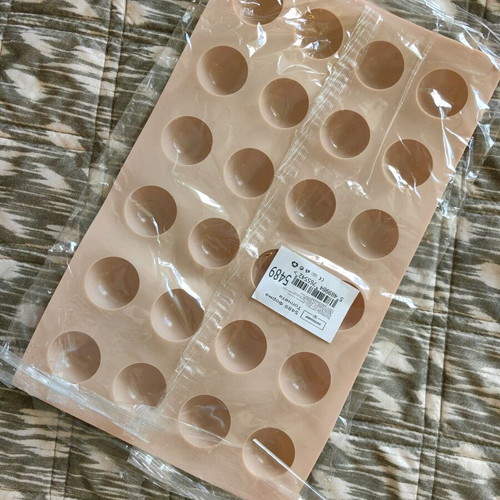 Molds for confectionery new, small sphere