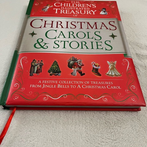The Children's Illustrated Treasury of Christmas Carols & Stories children's book used, English
