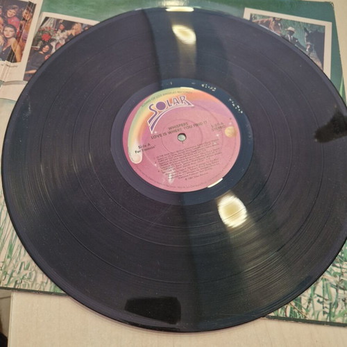 The Whispers Love Is Where You Find It βινύλιο LP μεταχειρισμένο, soul funk disco