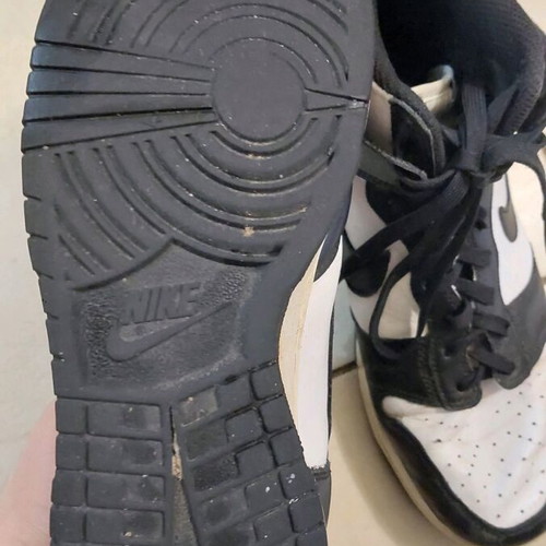 Nike Panda High women's shoes size 41 used, black and white