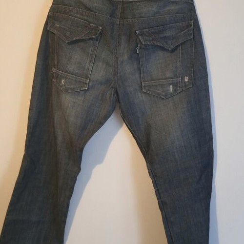 Dolce & Gabbana Archive Biker Denim Pants like new, blue, size L